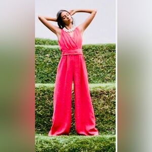 Zara Vibrant Pink Jumpsuit